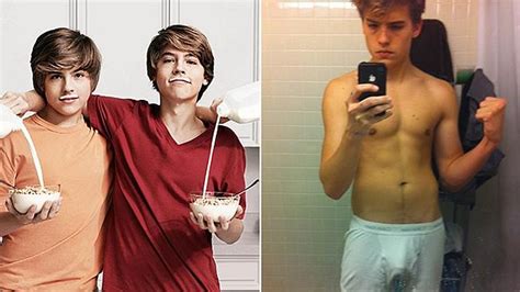 Former Disney star Dylan Sprouse naked selfie leaks, twin Cole。